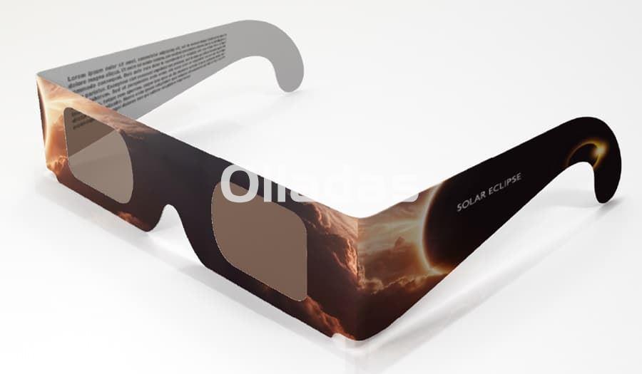 Gafas de protección eclipse solar. - Imagen 1
