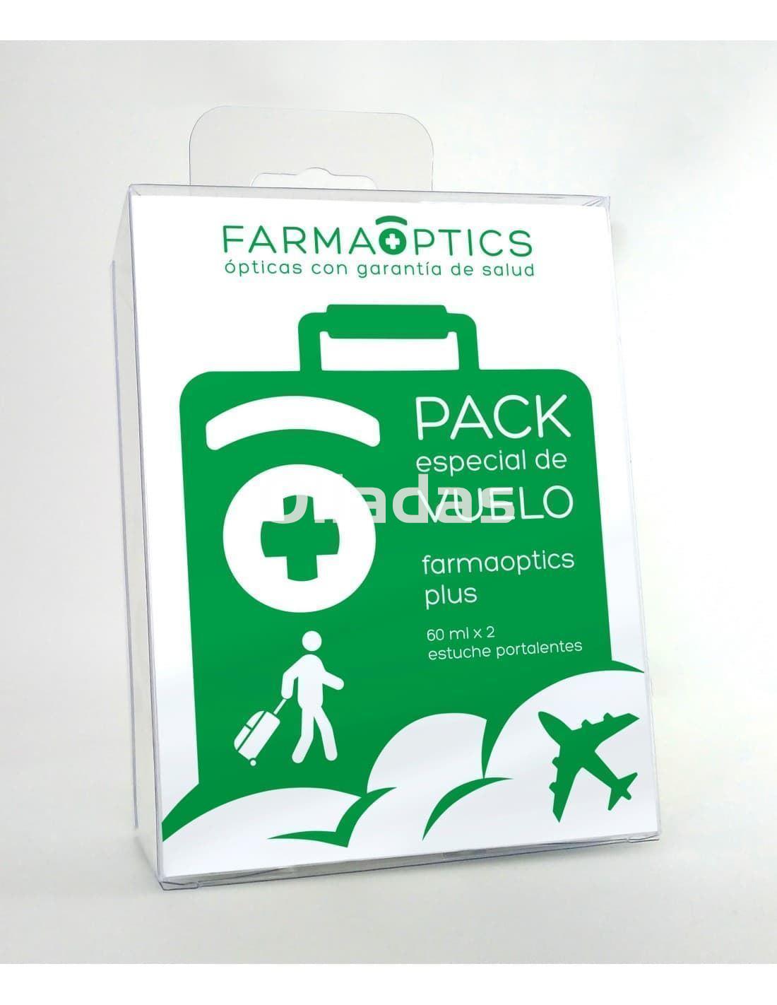 Pack especial de vuelo Farmaoptics. Limpieza lentes de contacto. - Imagen 2