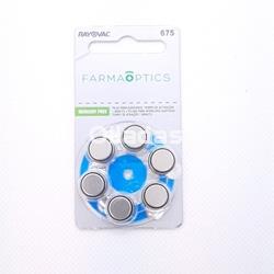 Pilas para audífono Farmaoptics. - Imagen 1