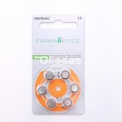 Pilas para audífonos Farmaoptics. - Imagen 1