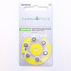 Pilas para audífonos Farmaoptics. - Imagen 1