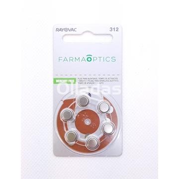 Pilas para audífonos Farmaoptics. - Imagen 1