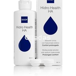 Solución Unica Hidro Healt HA. 360cc. Limpieza lentes de contacto. - Imagen 1